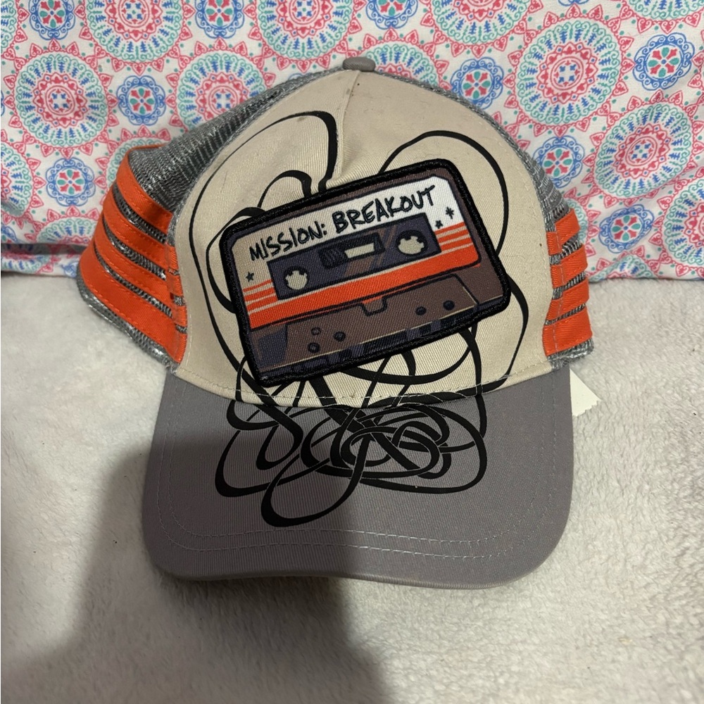 Disney Gray and Orange Kids Hat